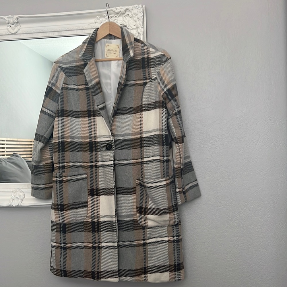 Plaid Coat